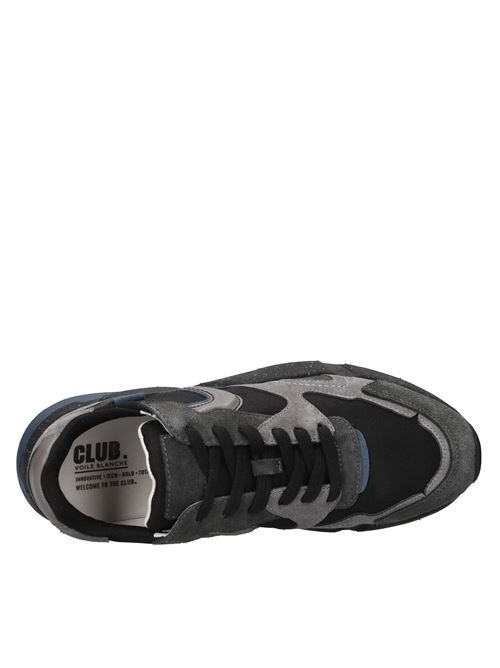  VOILE BLANCHE | CLUB19 SUEDE/FABRICANTRACITE-GRIGIO